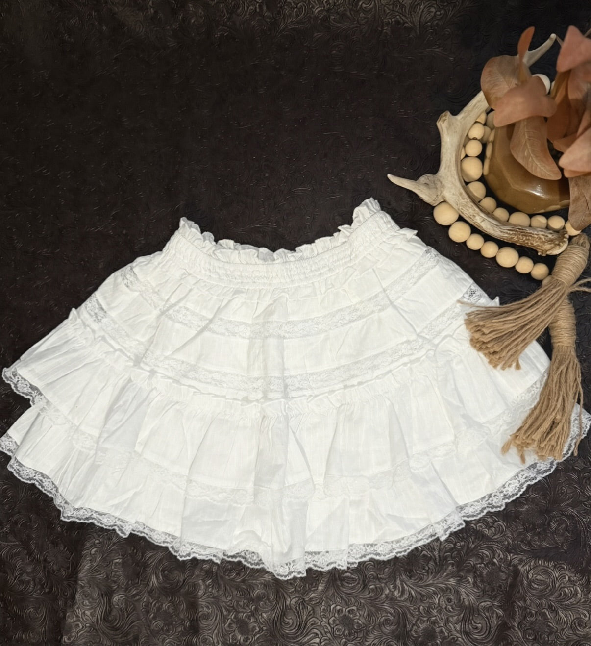 Cowgirl Ruffle Skirt